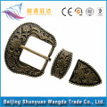 Accessoires de ceinture de style classique chinois boucles d'oreille en laiton antique accessoires de sac